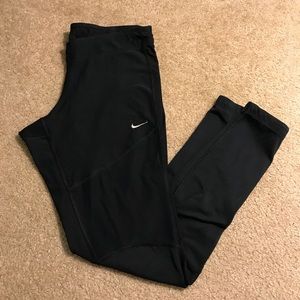 Nike Black Dri-Fit Running Pants/Tights!